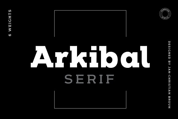 Arkibal Serif: A Premium Typeface for Modern Campaigns