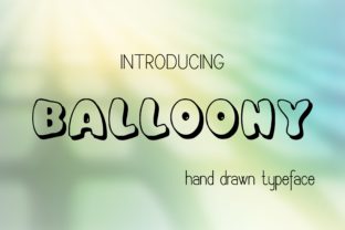 Balloony: The Hand-Drawn Decorative Font for Modern Web Design