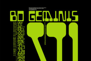 BD Geminis: The Retro Computer Font for Scroll-Stopping Campaigns