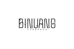Binuang: The Perfect Decorative Font for Handmade Product Branding