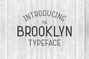 Brooklyn: A Modern Sans Serif Typeface for Handmade Brands