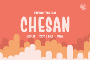 Chesan: The Playful Handwritten Font for Bold Campaigns