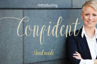 Confident: The Fluid Thin Script Font for Polished Branding