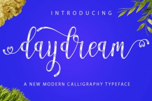 Daydream: The Modern Script Handwritten Font for Crafters