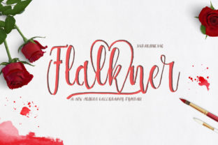 Flalkner: A Script Handwritten Font for Modern Editorial Design