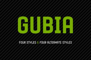 Gubia Family: The Modern Sans Serif Typeface for Editorial Design