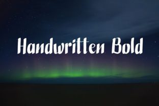 Handwritten Bold: The Premium Typeface for Polished Brand Identity