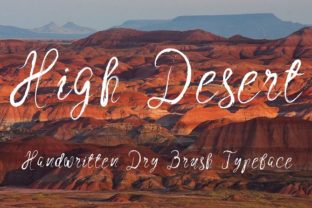 High Desert: A Premium Script Handwritten Font for Creative Makers