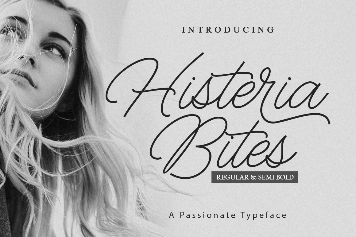 Histeria Bites Typeface Review for Modern Editorial Design