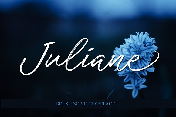 Juliane: The Perfect Script Handwritten Typeface for Creative Makers