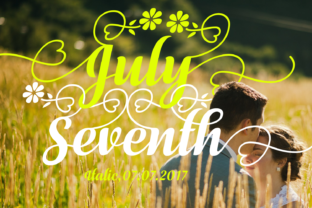 July Seventh Italic: The Perfect Script Handwritten Font for Modern Web Design