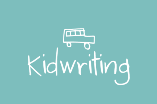 Kidwriting Family: The Creative Typeface for Small Business Branding