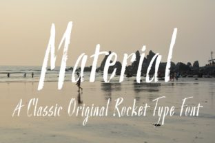Material Regular: The R-Rated Script Handwritten Font for Bold Web Design