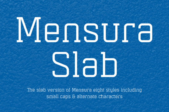 Mensura Slab Family: The Perfect Typeface for Modern Branding