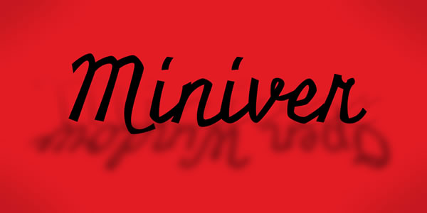 Miniver Pro: A Handwritten Script Font for Modern Web Design