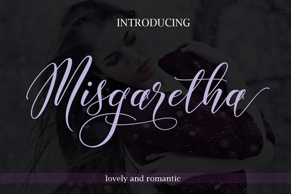 Misgaretha: A Fluid Hand Drawn Typeface for Editorial Design