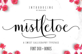 Mistletoe: The Elegant Handwritten Font Duo for Crafters