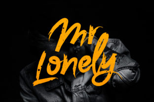 Mr. Lonely: A Handmade Brush Font for Authentic Brand Identity
