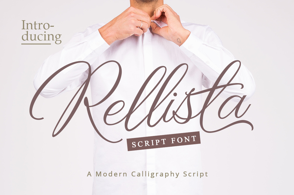 Rellista Script for Modern Brand Identity Design