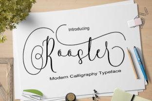 Rooster Script: The Stylish Calligraphy Font for Real Brands