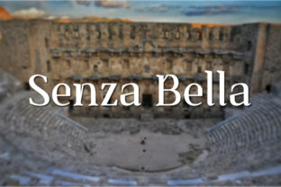 Senza Bella Free Font for Handmade Branding and Packaging