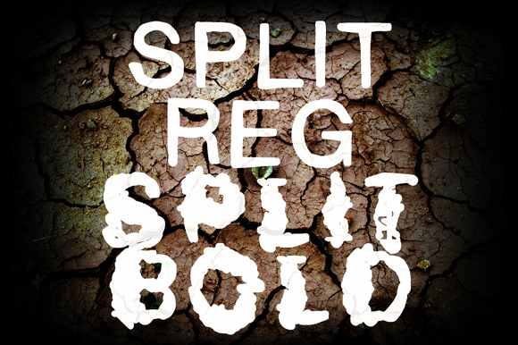 Split: The Decorative Display Font for Modern Web Design