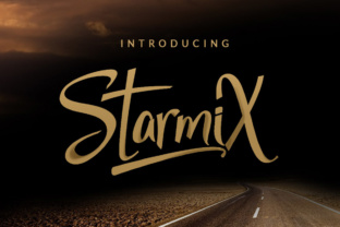 StarmiX Handwritten Font Review for Editorial Design