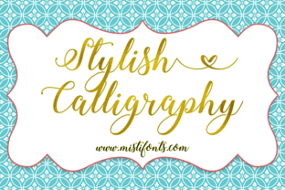 Stylish Calligraphy: The Premium Typeface for Campaign Clarity