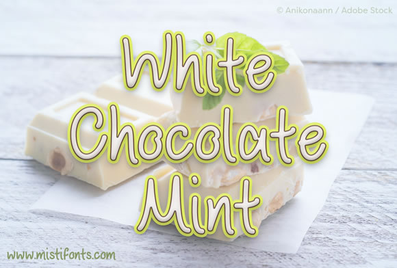 White Chocolate Mint: The Casual Handwriting Font for Campaigns