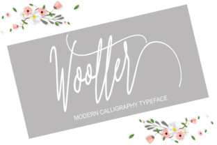 Wootter: The Modern Calligraphy Font for High-Impact Campaigns