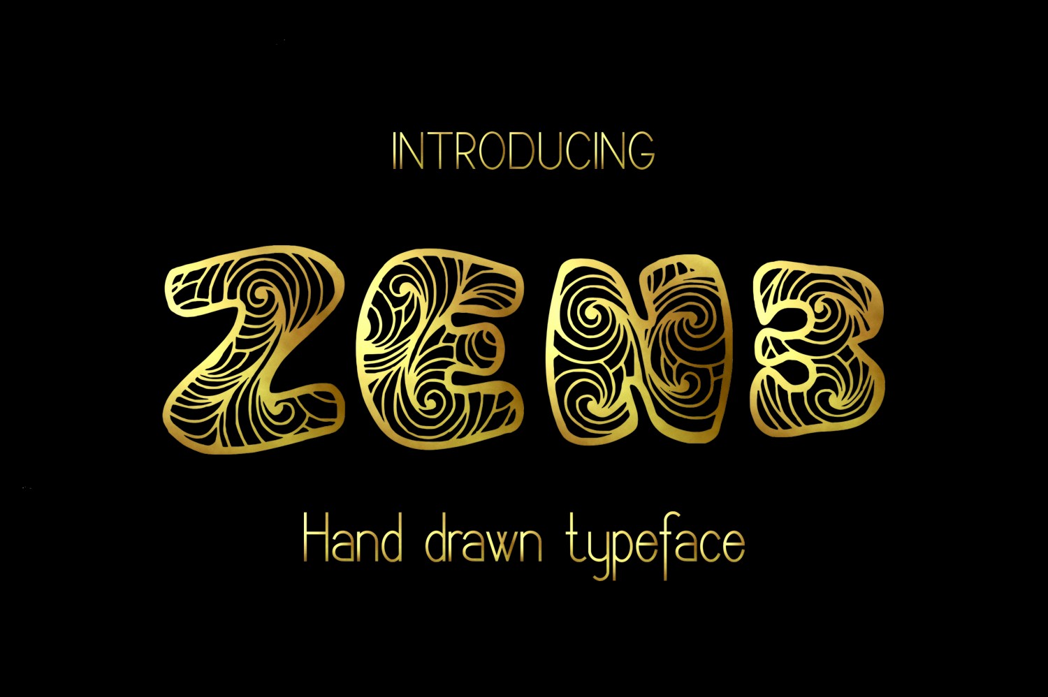 Zen3: The Hand-Drawn Typeface for Creative Makers